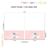 Cat Kitten Personalized 2-Pocket Folder