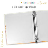 Desert Personalized 2" 3 Ring Binder