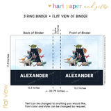 Dinosaur Personalized 2" 3 Ring Binder