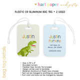 Dinosaurs T Rex T-Rex Luggage Bag Tag