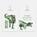 Dinosaurs T Rex T-Rex Luggage Bag Tag