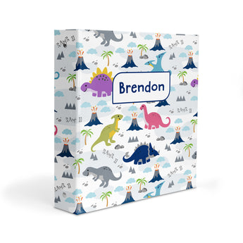Dinosaur Personalized 2" 3 Ring Binder