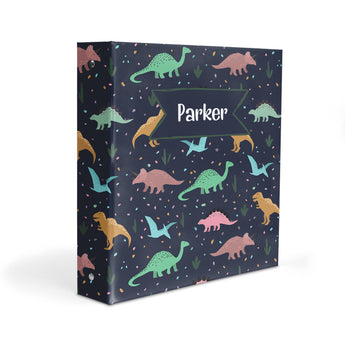 Dinosaur Personalized 2" 3 Ring Binder