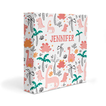Dinosaur Personalized 2" 3 Ring Binder
