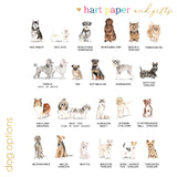 CUSTOM Dog Return Address Labels • Self Adhesive Stickers