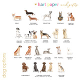 CUSTOM Dog Return Address Labels • Self Adhesive Stickers