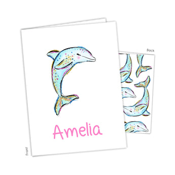 Dolphin Personalized 2-Pocket Folder