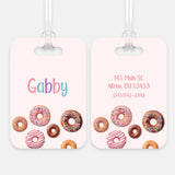 Donuts Doughnut Luggage Bag Tag