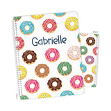 Donuts Personalized Notebook or Sketchbook