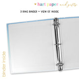 Earth Personalized 2" 3 Ring Binder