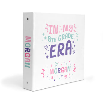 In My Era Personalized 2" 3 Ring Binder