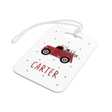 Firetruck Luggage Bag Tag