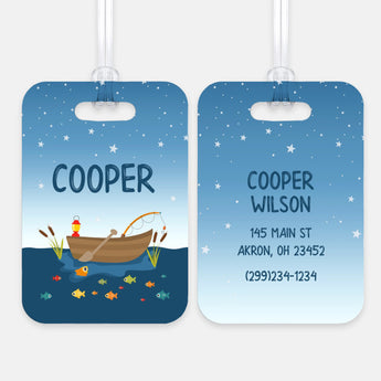 Fishing Sports Luggage Bag Tag