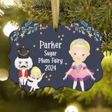 Sugar Plum Fairy Sprite Dream Dew Drop • Nutcracker Christmas Ornament Personalized Custom Holiday Decor Gift Boy Girl Ballerina Ballet