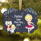 Sugar Plum Fairy Sprite Dream Dew Drop • Nutcracker Christmas Ornament Personalized Custom Holiday Decor Gift Boy Girl Ballerina Ballet