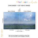 Field Personalized 2" 3 Ring Binder