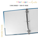 Fishing Fish Sports Personalized 2" 3 Ring Binder