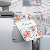 Vintage Flowers Luggage Bag Tag
