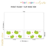 Frog Personalized 2-Pocket Folder