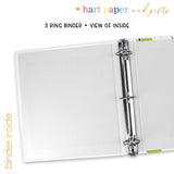 Frog Animal Personalized 2" 3 Ring Binder