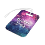 Galaxy Stars Space Luggage Bag Tag