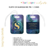 Galaxy Stars Space Luggage Bag Tag