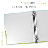 Golf Sports Personalized 2" 3 Ring Binder
