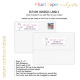 Rainbow Goose Summer Camp Camping Note Cards Stationery • Fill in Blank, Lined or Blank Cards