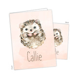 Hedgehog Personalized 2-Pocket Folder