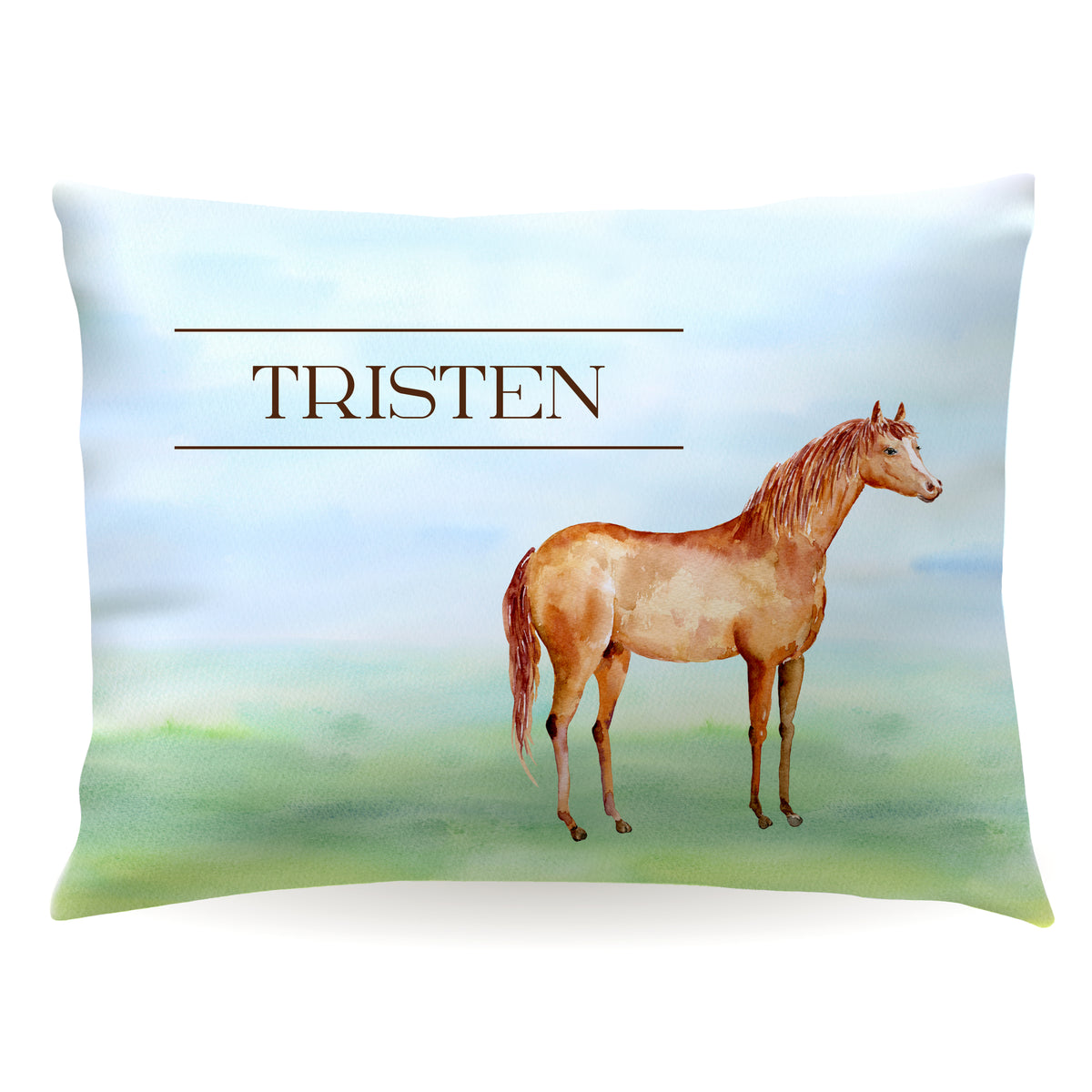 Horse Pony Personalized Custom Pillowcase • Standard or Toddler Size