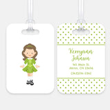 Irish Dancer Dancing Dance Luggage Bag Tag