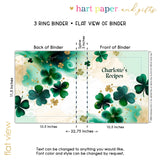 Irish Personalized 2" 3 Ring Recipe Book Binder