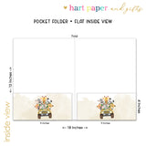 Safari Jungle Animals Personalized 2-Pocket Folder