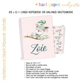 Koala Bear Personalized Notebook or Sketchbook