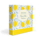 Lemon Personalized 2" 3 Ring Recipe Book Binder