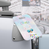 Llama Alpaca Rainbow Luggage Bag Tag