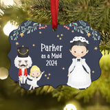 Maid Ladies • Nutcracker Christmas Ornament Personalized Custom Holiday Decor Gift Boy Girl Ballerina Ballet