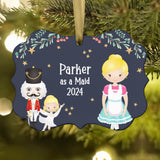 Maid Ladies • Nutcracker Christmas Ornament Personalized Custom Holiday Decor Gift Boy Girl Ballerina Ballet