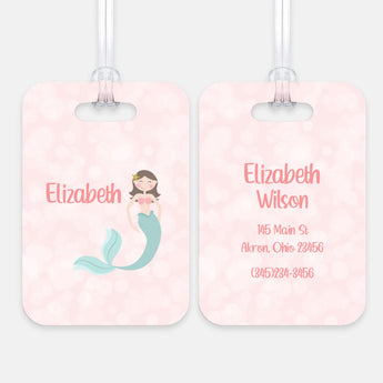 Mermaid Luggage Bag Tag