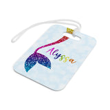 Rainbow Mermaid Tail Luggage Bag Tag