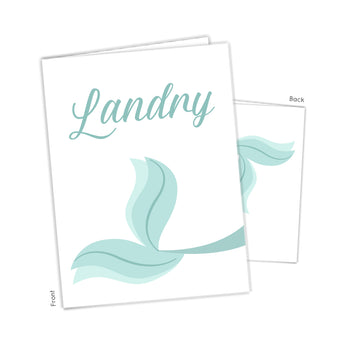 Mermaid Tail Personalized 2-Pocket Folder