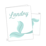 Mermaid Tail Personalized 2-Pocket Folder