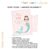 Mermaid Personalized 2-Pocket Folder
