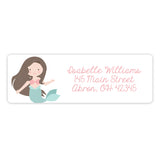 Mermaid c Return Address Labels • Self Adhesive Stickers