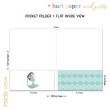 Mermaid Personalized 2-Pocket Folder