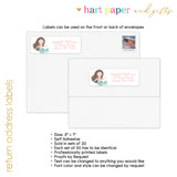 Mermaid c Return Address Labels • Self Adhesive Stickers