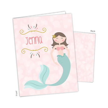 Mermaid Personalized 2-Pocket Folder