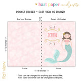 Mermaid Personalized 2-Pocket Folder