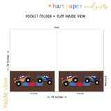 Monster Truck Personalized 2-Pocket Folder