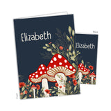 Mushroom Personalized 2-Pocket Folder